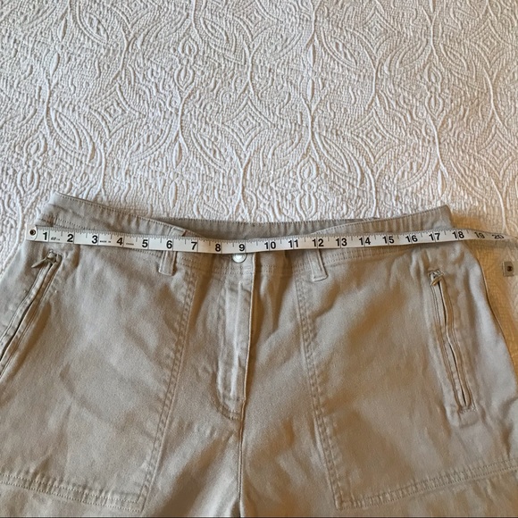 Fashion Bug Khaki Pants Front Zippered Pockets - Picture 3 of 7